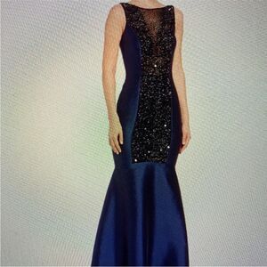 Pamella Roland Mikado Gown